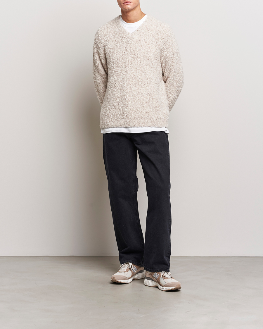 Homme | Jeans | Sunflower | Loose Jeans Washed Black