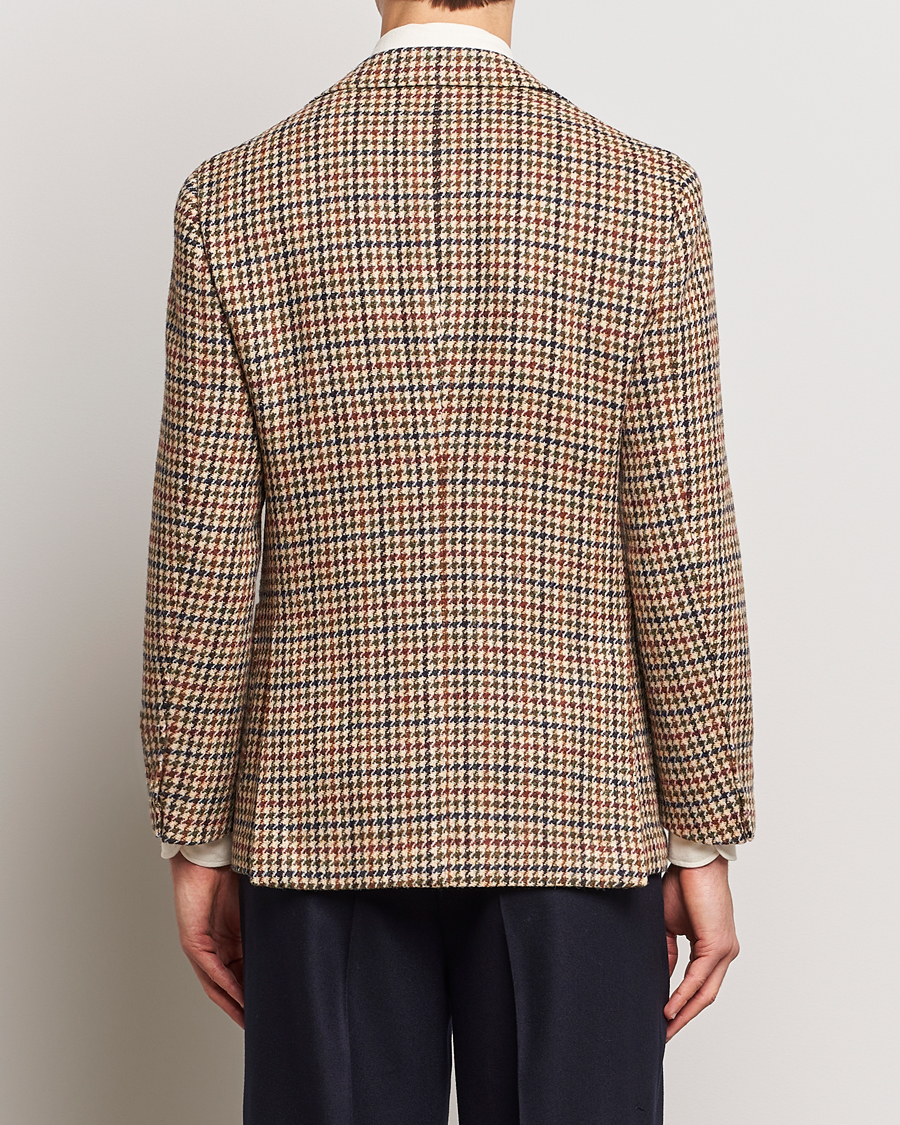 Homme | Blazers | Beams F | Harris Tweed Gunclub Check Blazer Brown