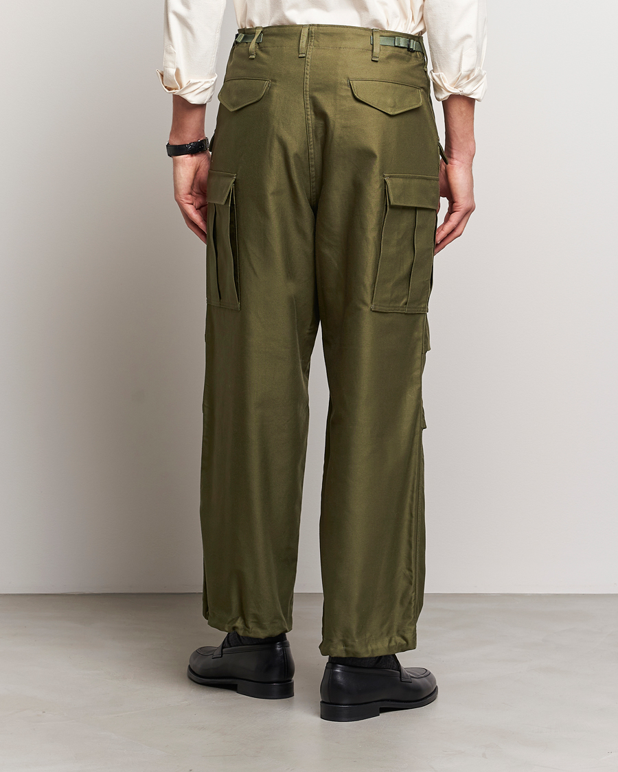 Beams F Military Cargo Pants Olive - Acheter Beams F CareOfCarl.fr.