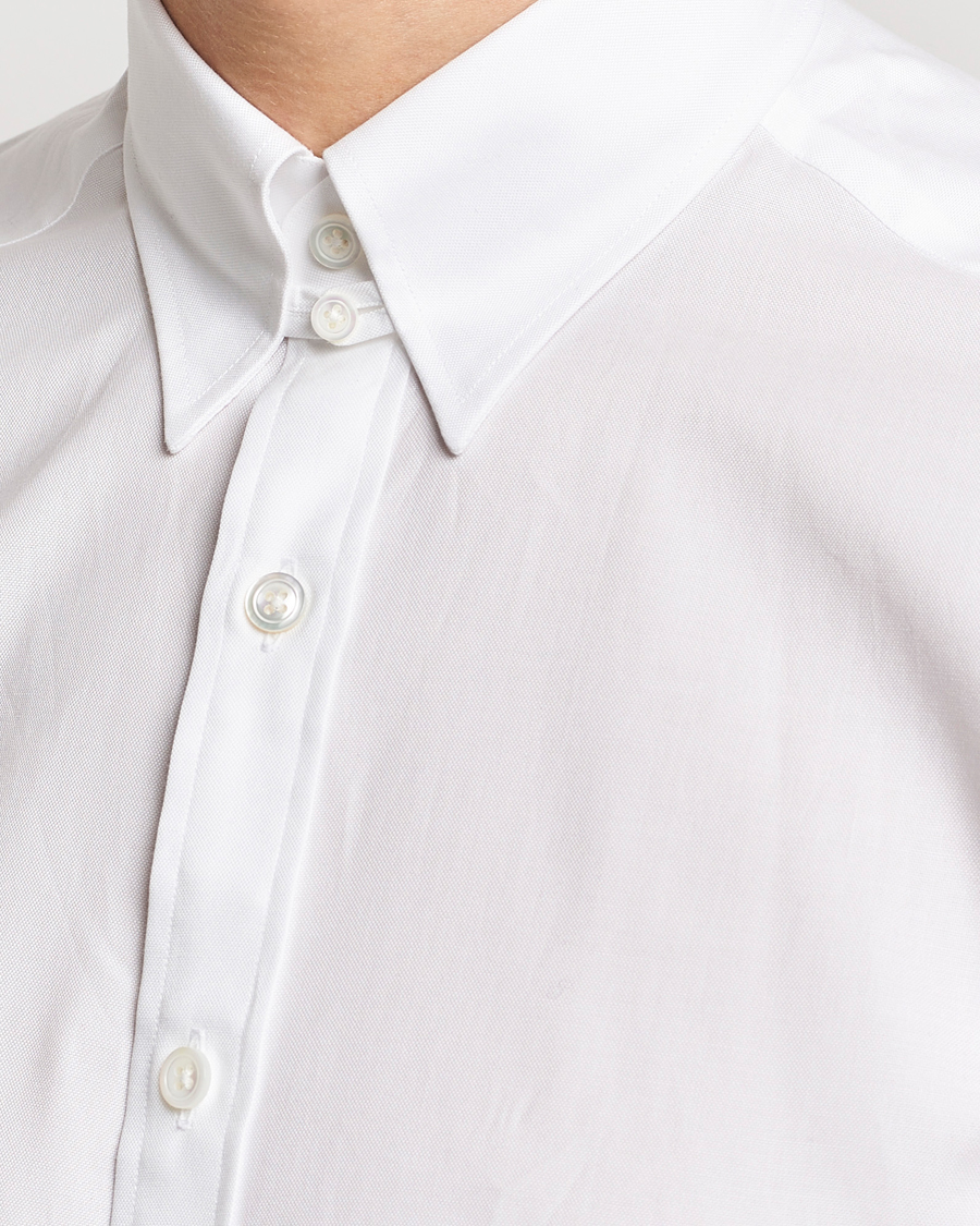Homme | Chemises | Beams F | Oxford Tab Collar Shirt White