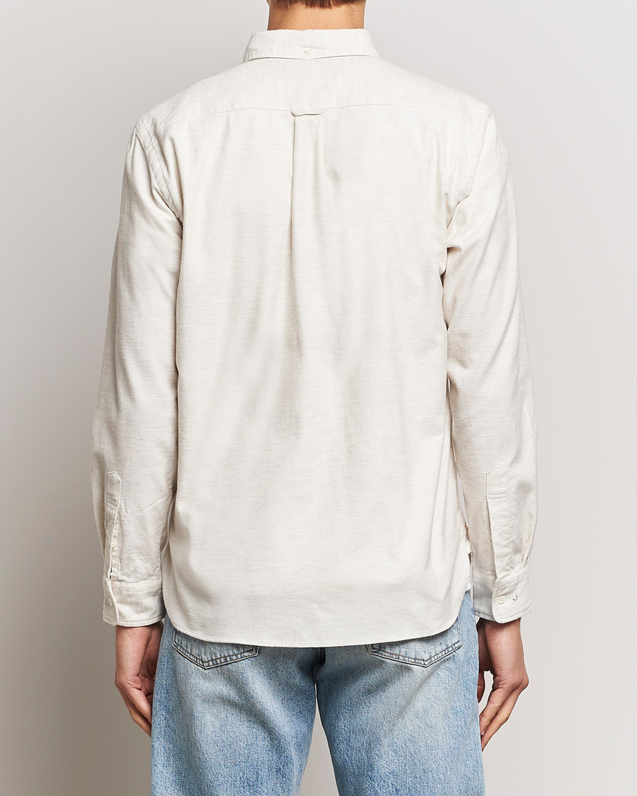 Homme | Chemises | BEAMS PLUS | Flannel Button Down Shirt Off White