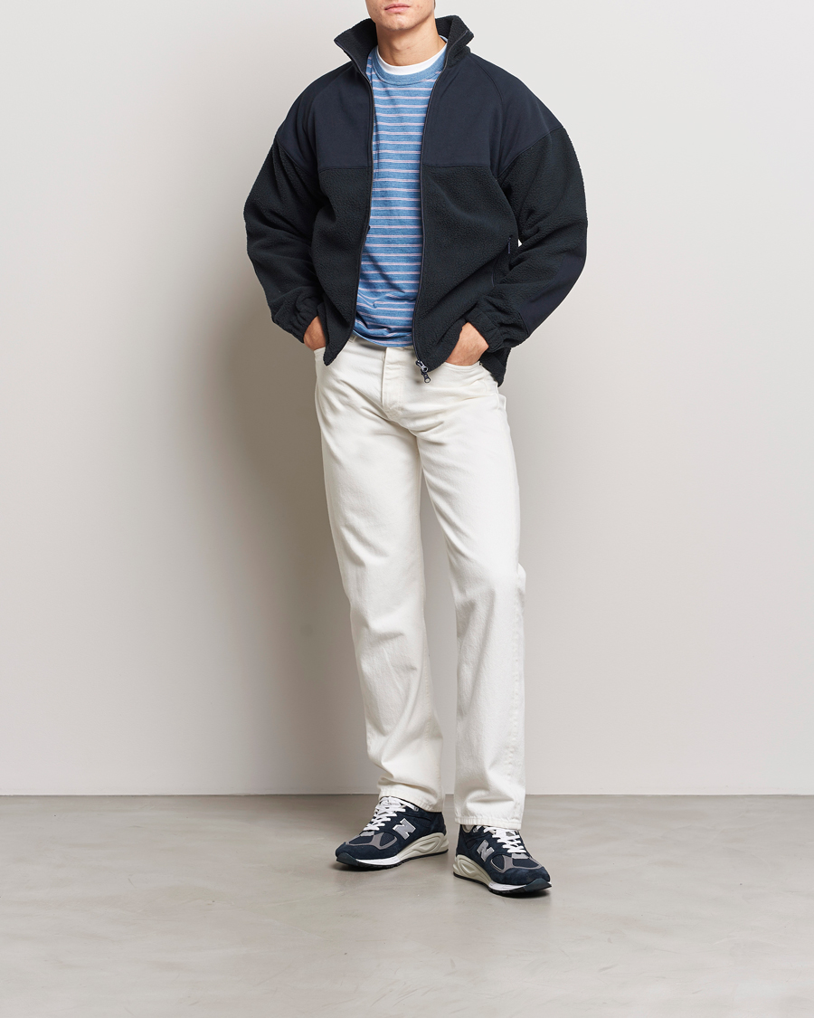 Homme | Pulls Et Tricots | BEAMS PLUS | MIL Zip Blouson Navy