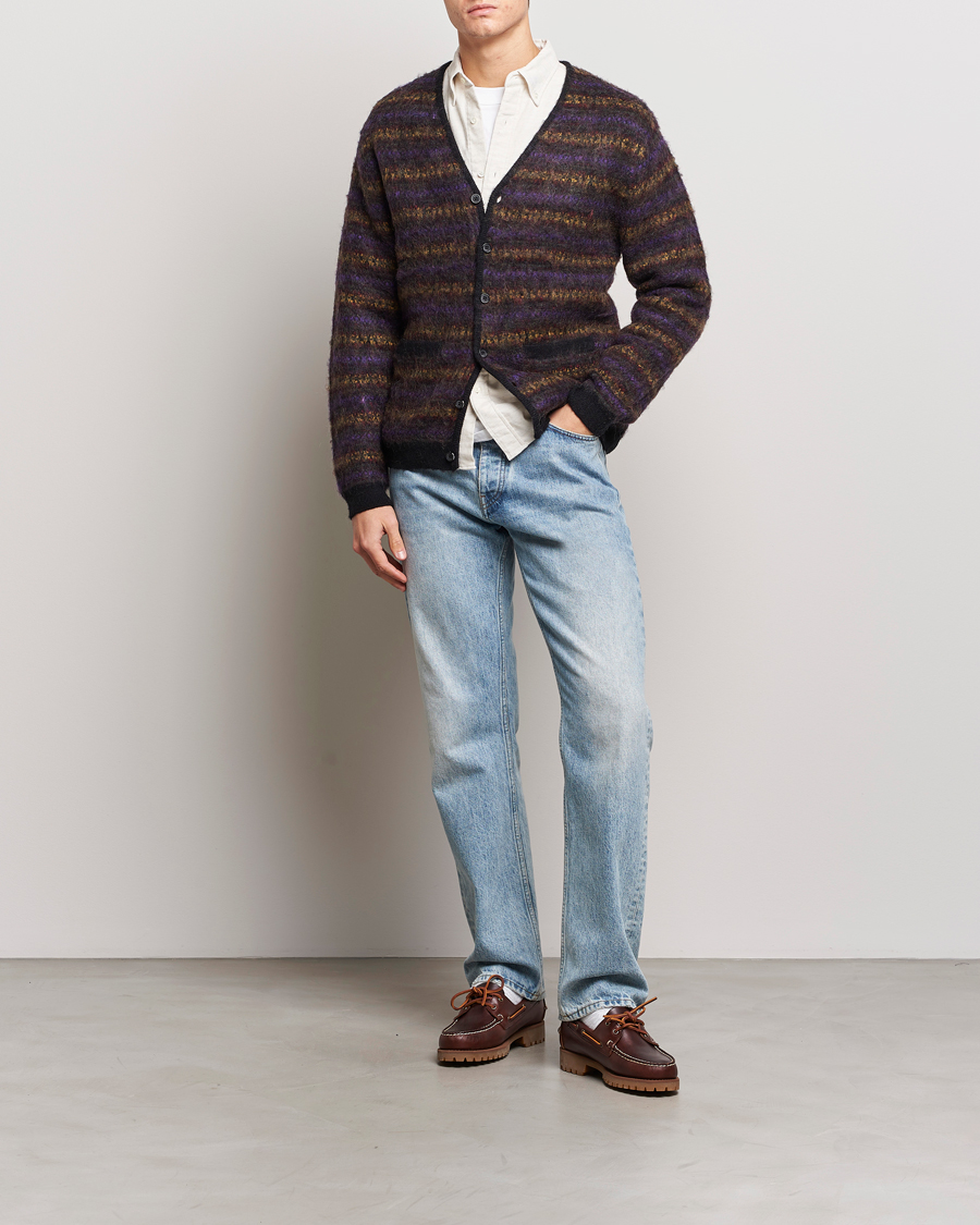Homme | Pulls Et Tricots | BEAMS PLUS | Fairisle Jacquard Cardigan Grey
