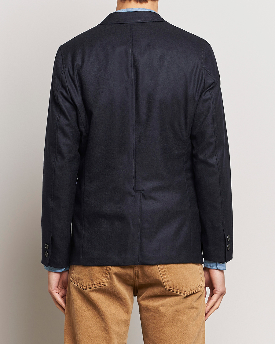 Homme | Blazers | BEAMS PLUS | Flannel Blazer Navy