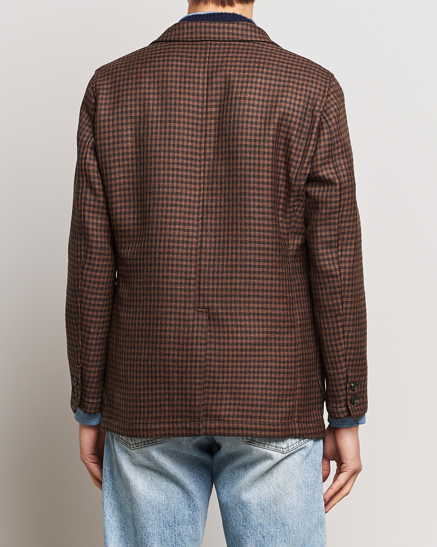 Homme | Blazers | BEAMS PLUS | Houndstooth Twill Blazer Brown