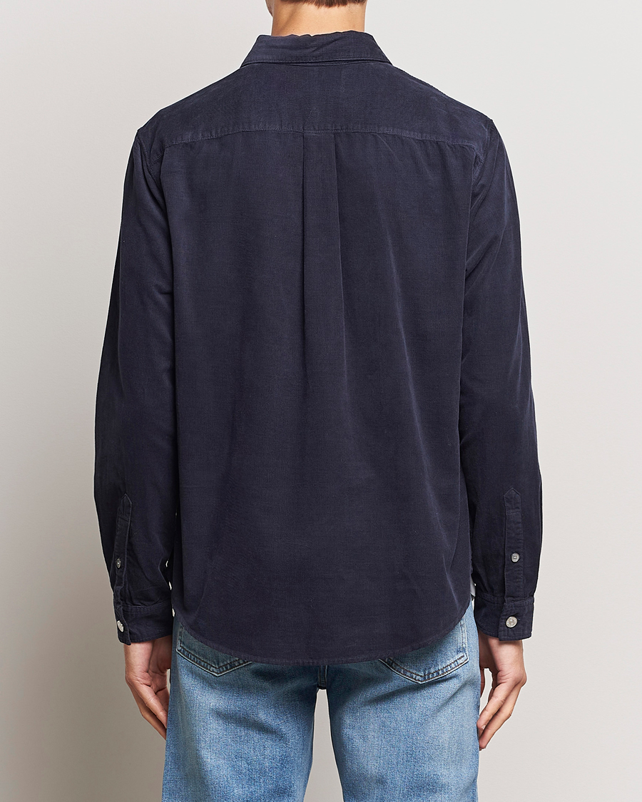 Homme | Chemises | FRAME | Douple Pocket Micro Cord Shirt Midnight Blue