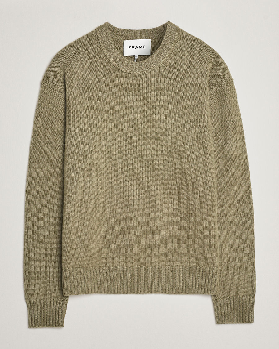 Homme | Pulls Et Tricots | FRAME | Cashmere Sweater Khaki Green