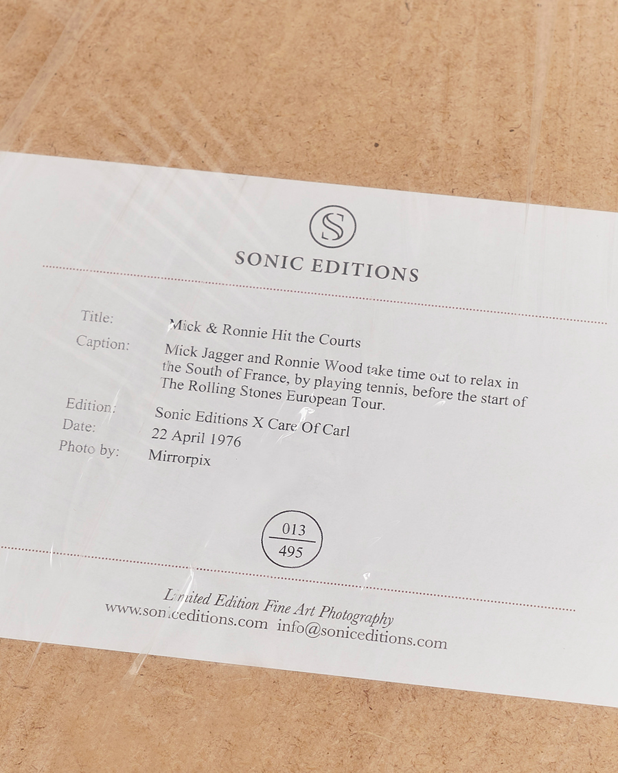 Homme | Sonic Editions Framed Mick & Ronnie Hit The Courts | Sonic Editions | Framed Mick & Ronnie Hit The Courts