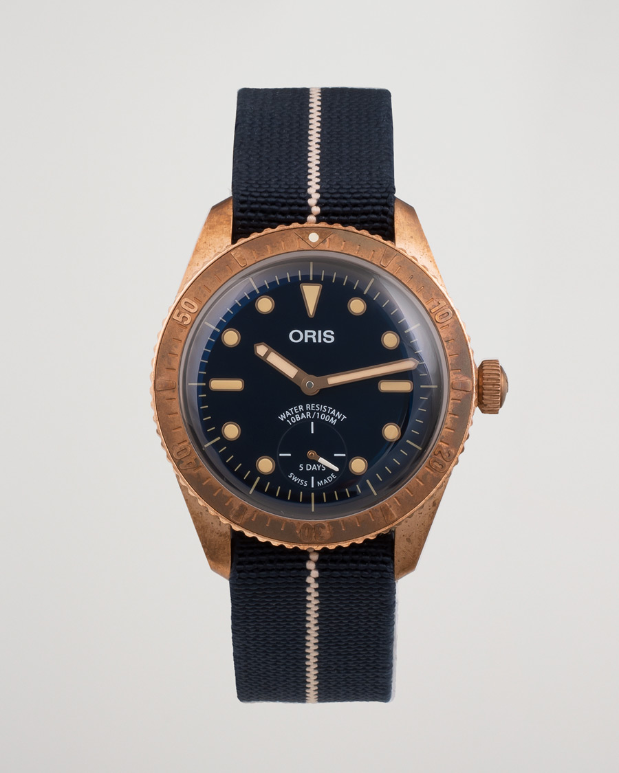 Homme | Oris Pre-Owned Carl Brashear Calibre 401 Limited Edition Steel Blue | Oris Pre-Owned | Carl Brashear Calibre 401 Limited Edition Steel Blue