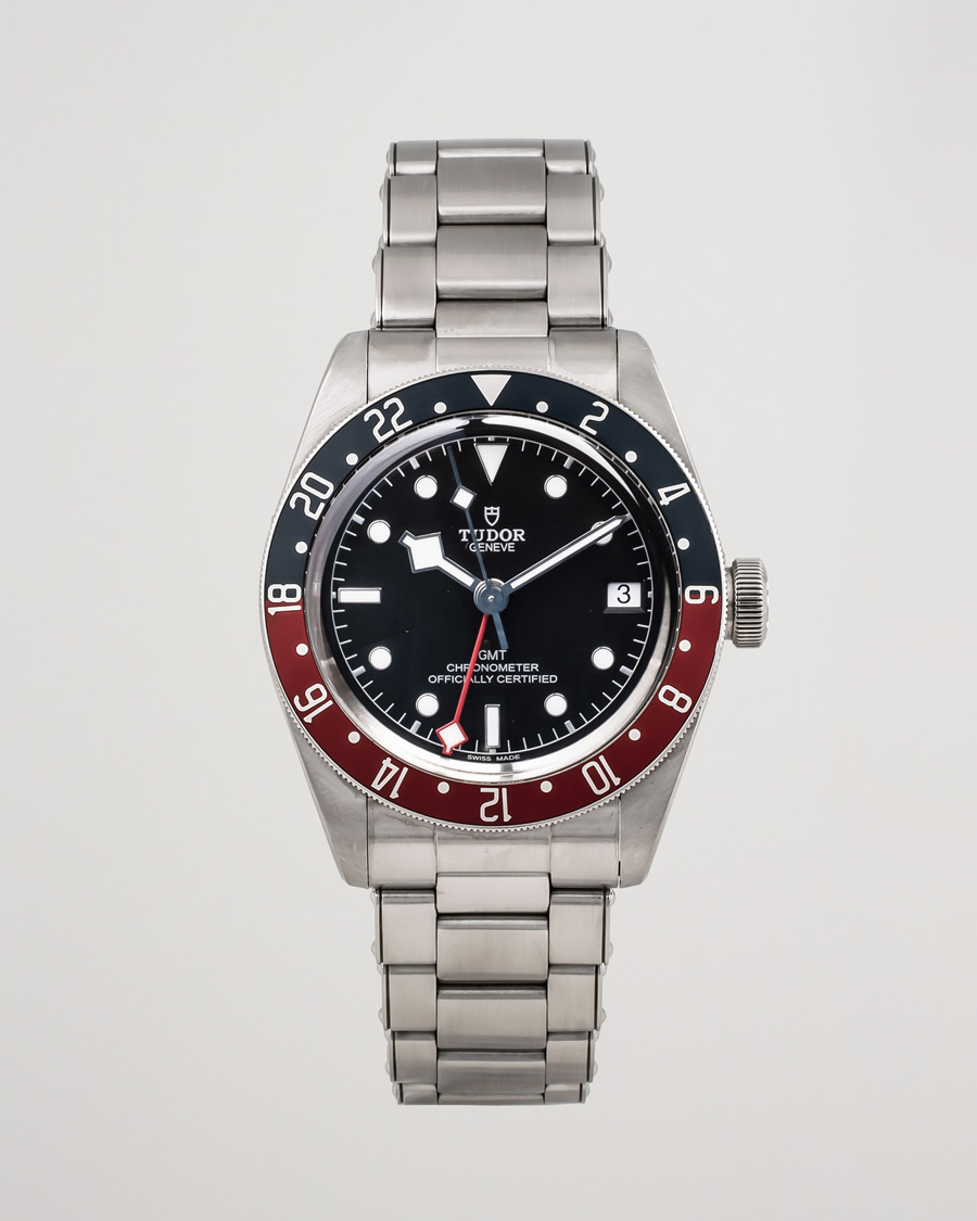 Homme | Tudor Pre-Owned Black Bay GMT 79830 RB Steel Black | Tudor Pre-Owned | Black Bay GMT 79830 RB Steel Black