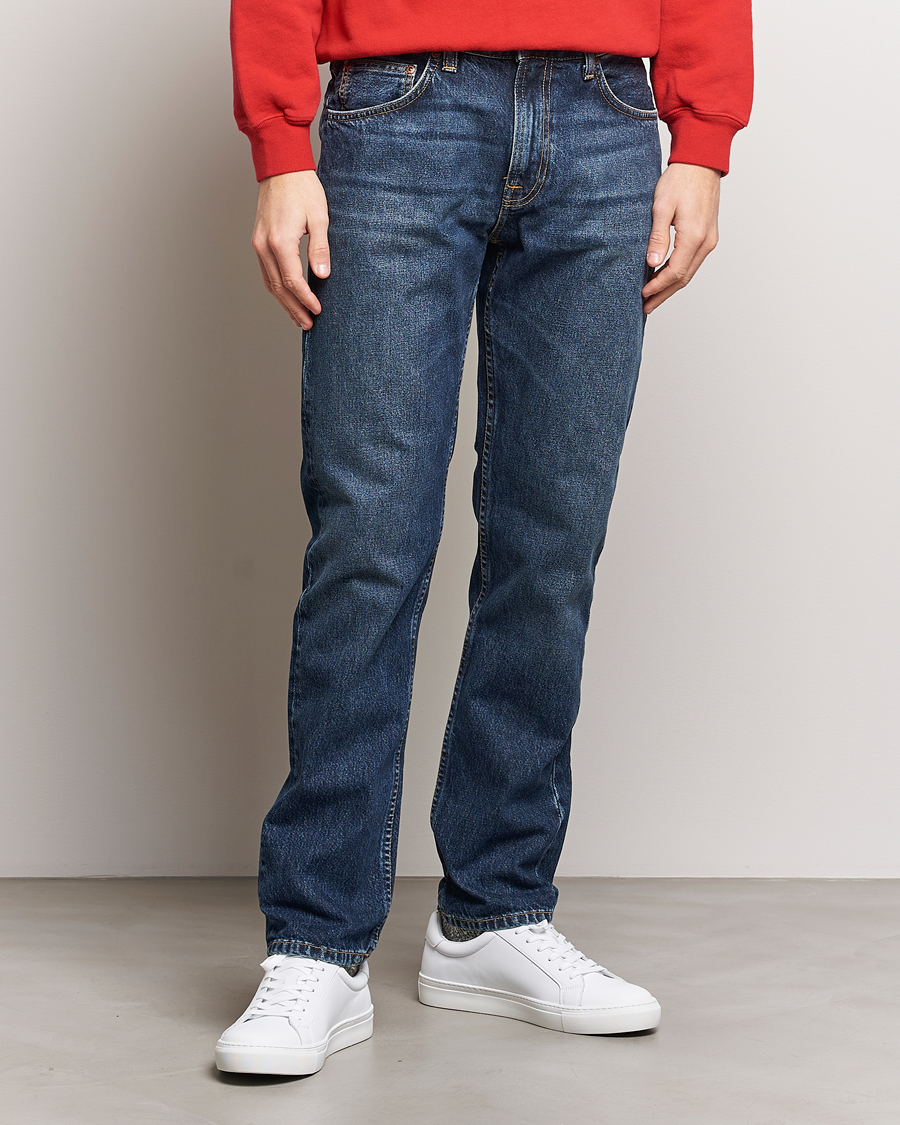 Homme | Straight leg | Nudie Jeans | Gritty Jackson Jeans Blue Soil