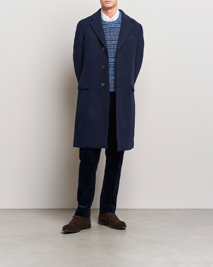 Homme | Manteaux Et Vestes | Polo Ralph Lauren | Paddock Wool Coat Navy