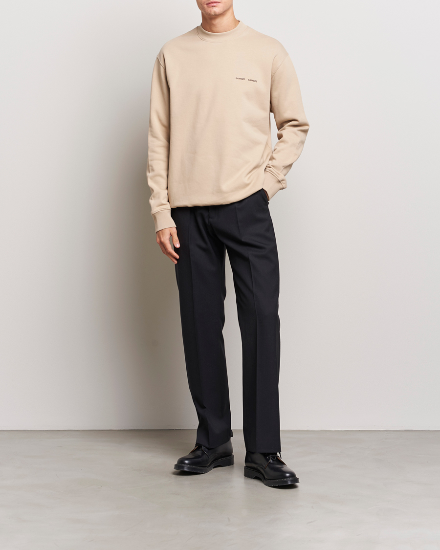 Homme | Pulls Et Tricots | Samsøe Samsøe | Norsbro Crew Neck Sweatshirt Pure Cashmere
