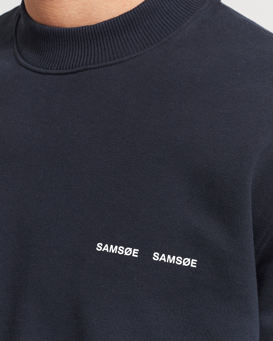 Homme | Pulls Et Tricots | Samsøe Samsøe | Norsbro Crew Neck Sweatshirt Sky Captian