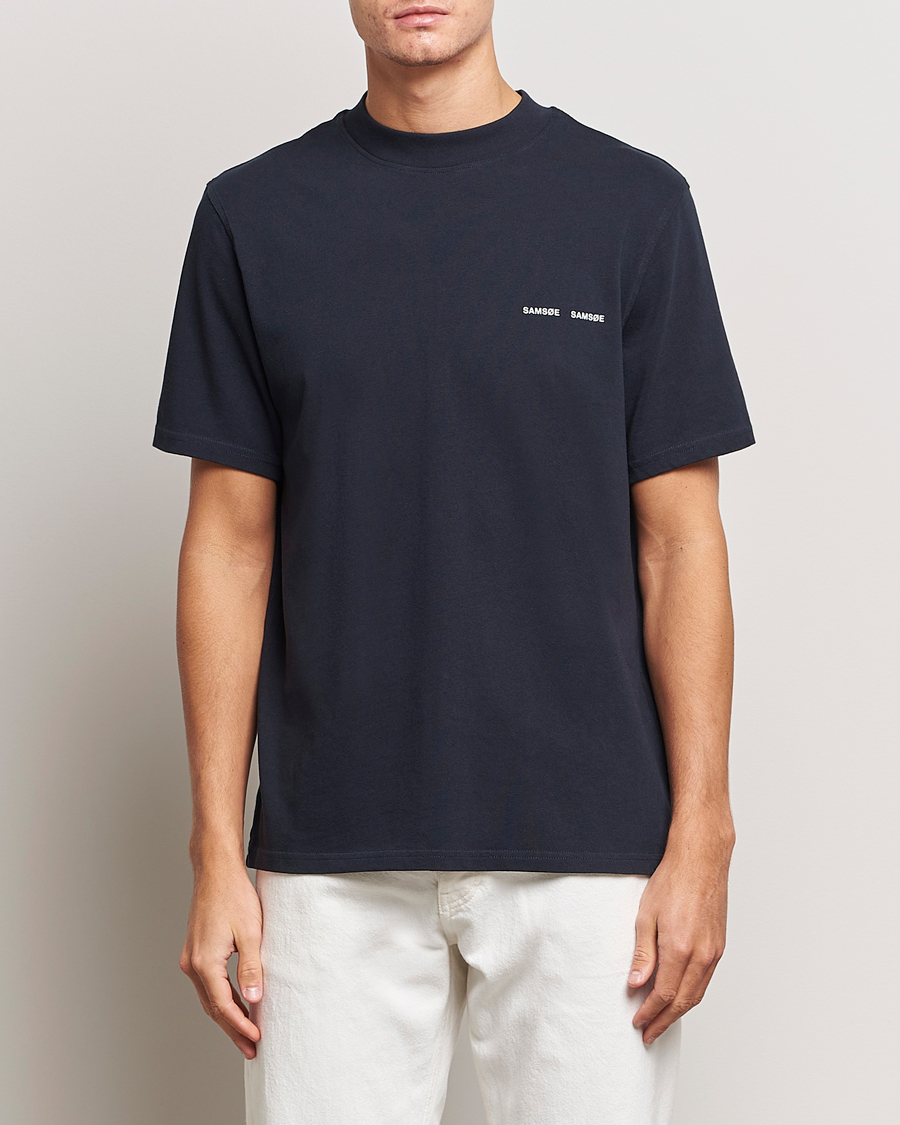 Homme | T-shirts | Samsøe Samsøe | Norsbro Organic Cotton T-shirt Sky Captian