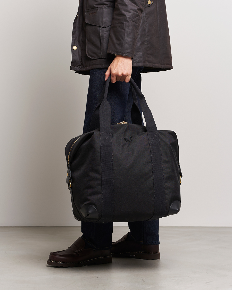Homme | Accessoires | Bennett Winch | Small Nylon Cargo Bag Black