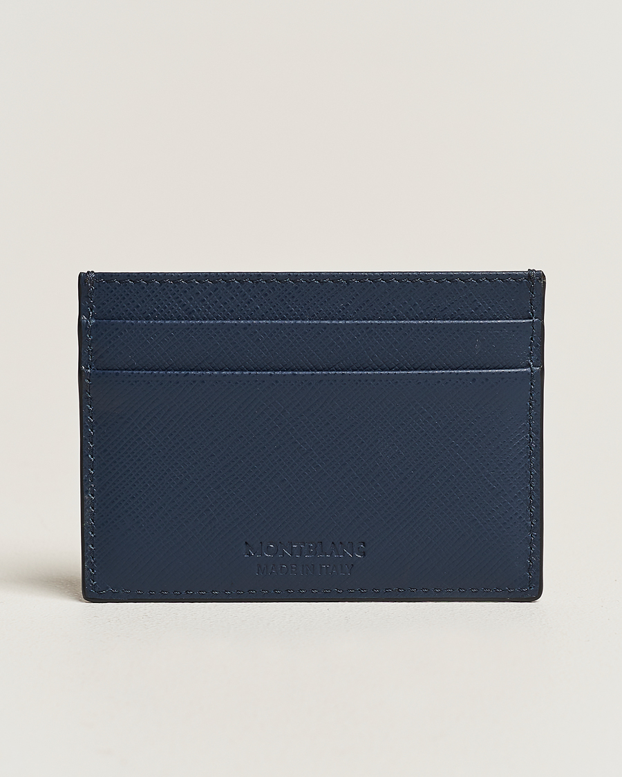 Homme | Portefeuilles | Montblanc | Sartorial Card Holder 5cc Ink Blue