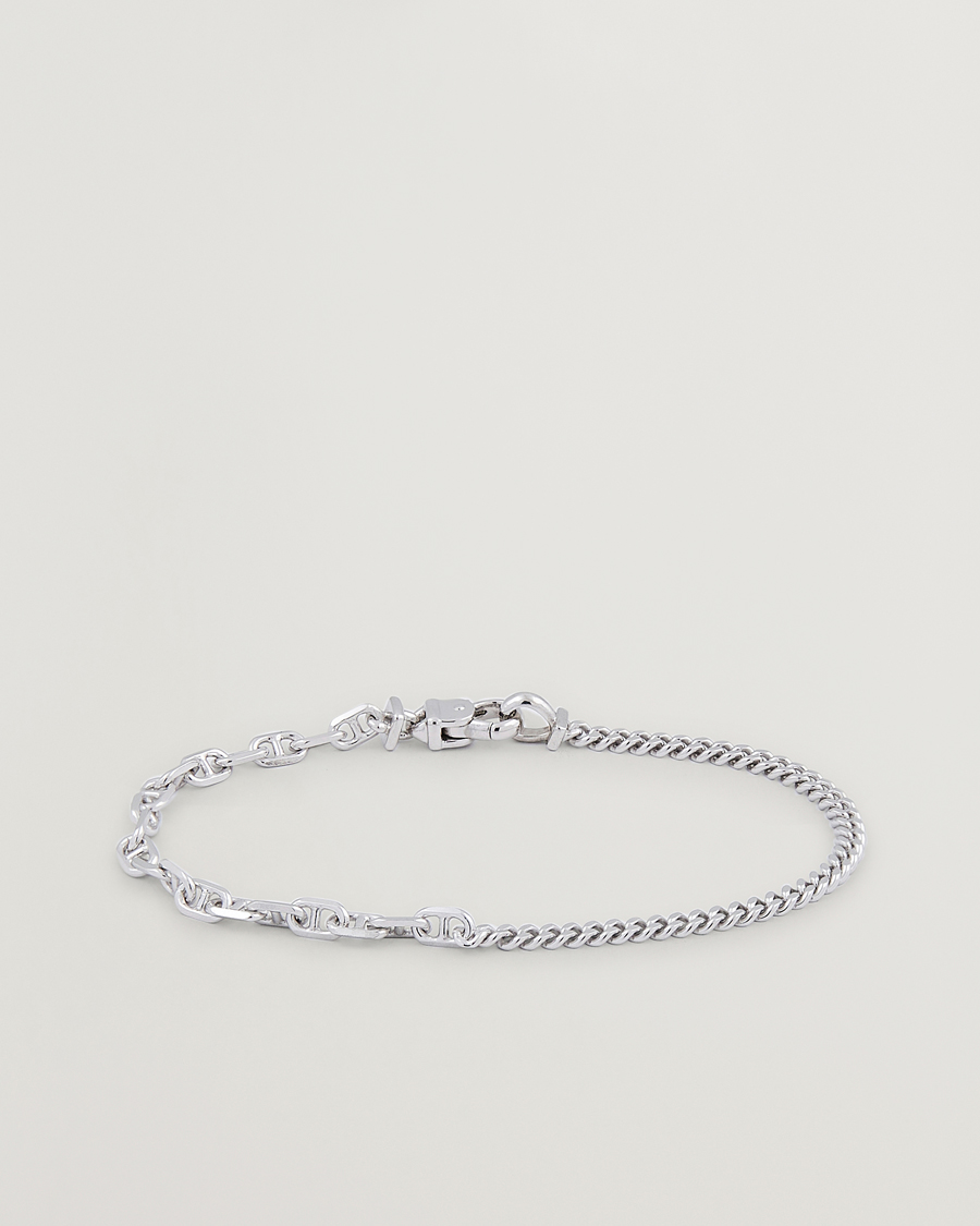 Homme | Tom Wood Rue Bracelet Silver | Tom Wood | Rue Bracelet Silver