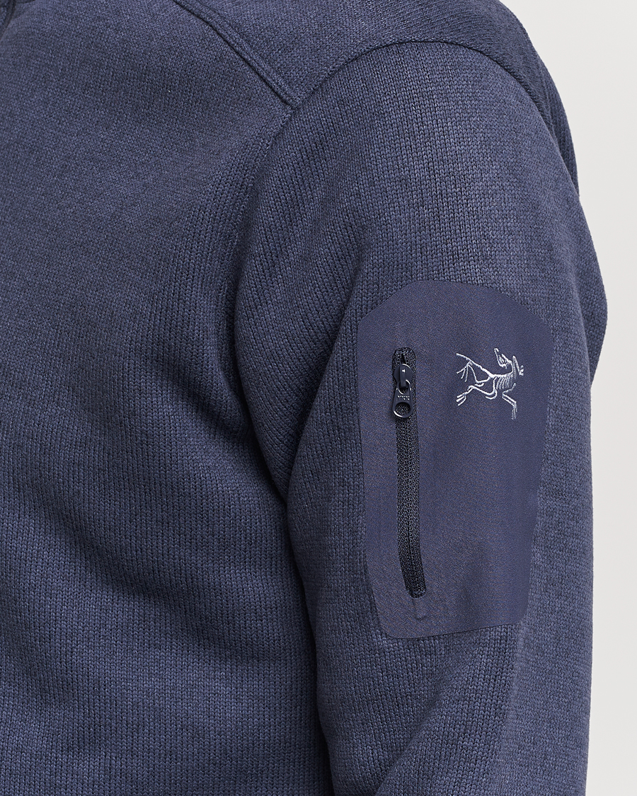 Homme | Pulls Et Tricots | Arc'teryx | Covert Half-Zip Black Sapphire Heather