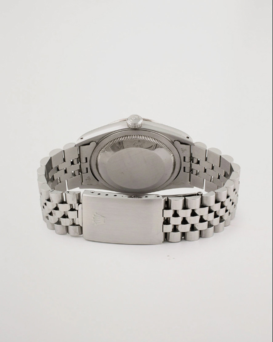 Homme | Rolex Pre-Owned Datejust 16234 Oyster Perpetual Steel Black Steel Black | Rolex Pre-Owned | Datejust 16234 Oyster Perpetual Steel Black Steel Black