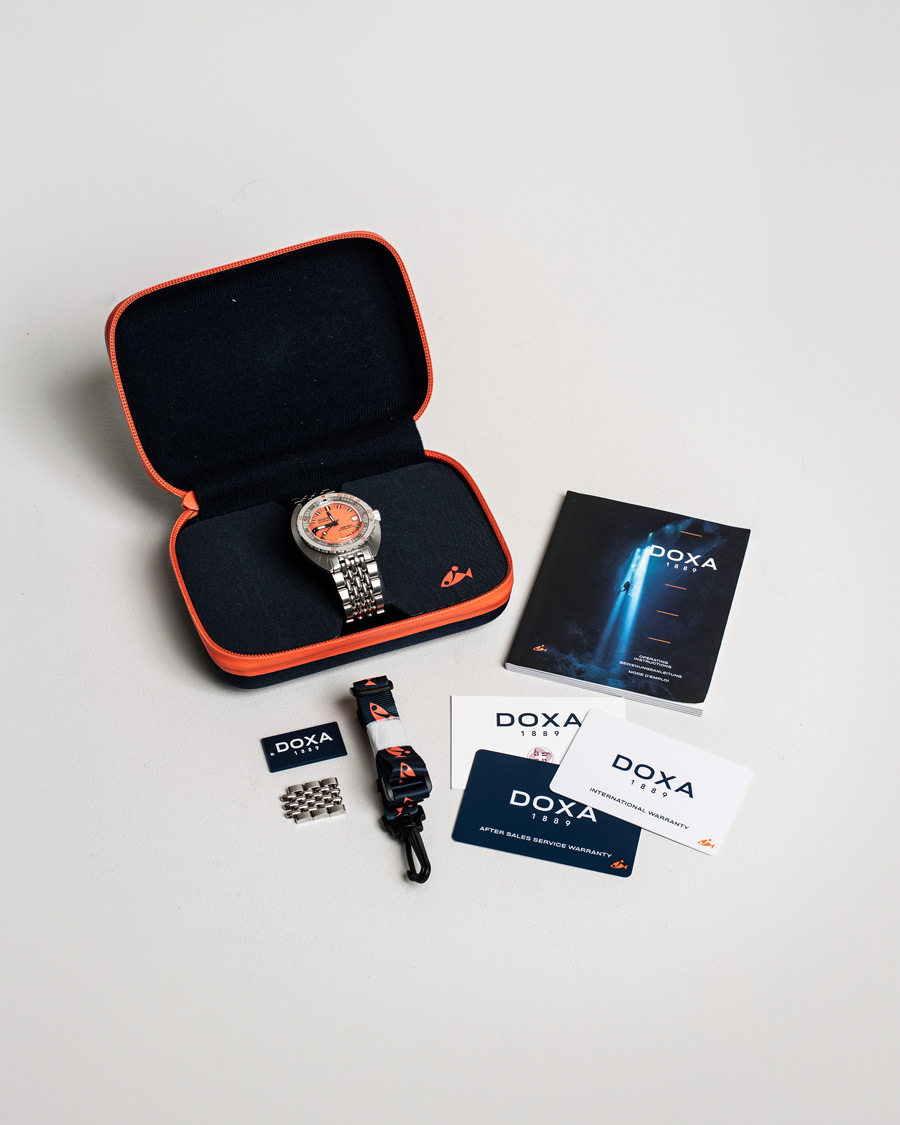 Homme | Doxa Pre-Owned SUB 300 PROFESSIONAL Steel Orange | DOXA Pre-Owned | SUB 300 PROFESSIONAL Steel Orange