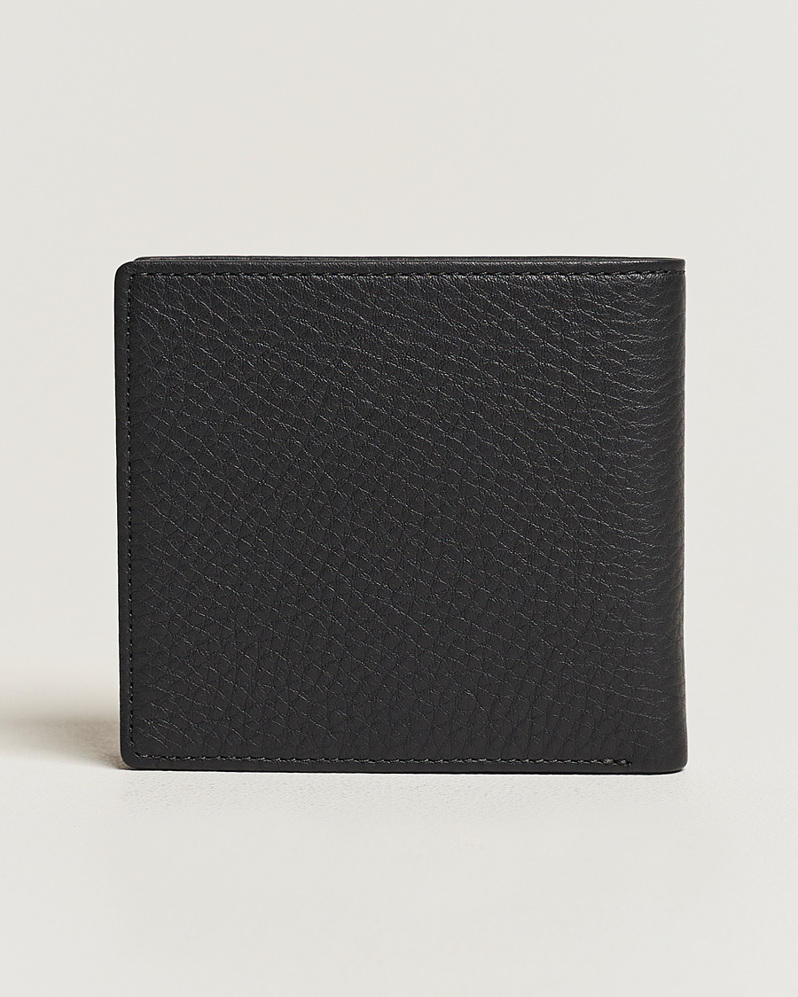 Homme | Canali Grain Leather Wallet Black | Canali | Grain Leather Wallet Black
