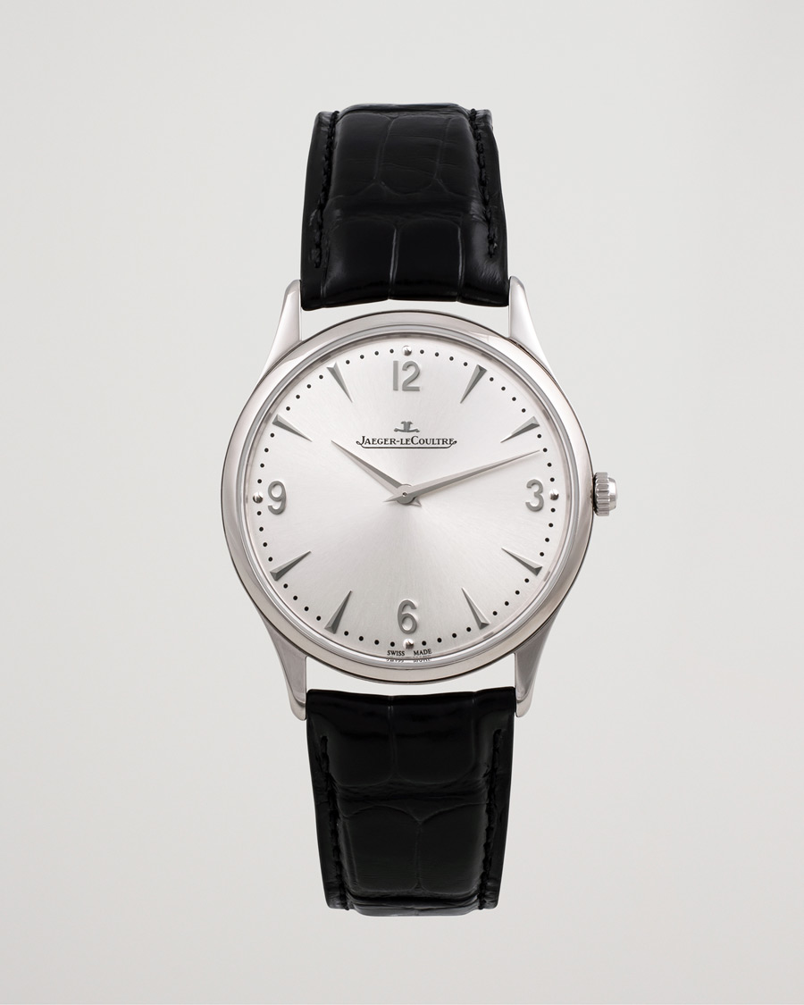 Homme | Jaeger-LeCoultre Pre-Owned Master Ultra Thin 38mm ref 172879S Steel Silver | Jaeger-LeCoultre Pre-Owned | Master Ultra Thin 38mm ref 172879S Steel Silver
