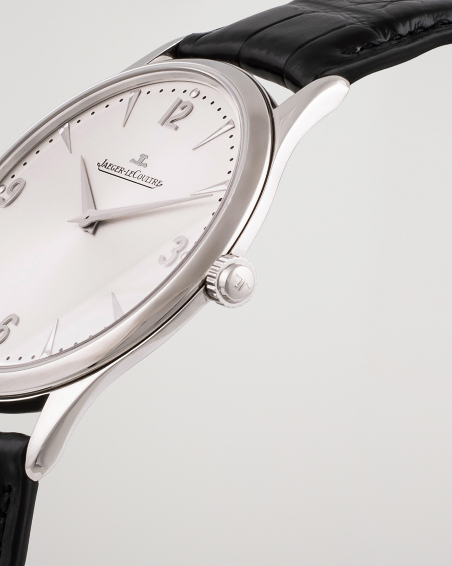 Homme | Jaeger-LeCoultre Pre-Owned Master Ultra Thin 38mm ref 172879S Steel Silver | Jaeger-LeCoultre Pre-Owned | Master Ultra Thin 38mm ref 172879S Steel Silver