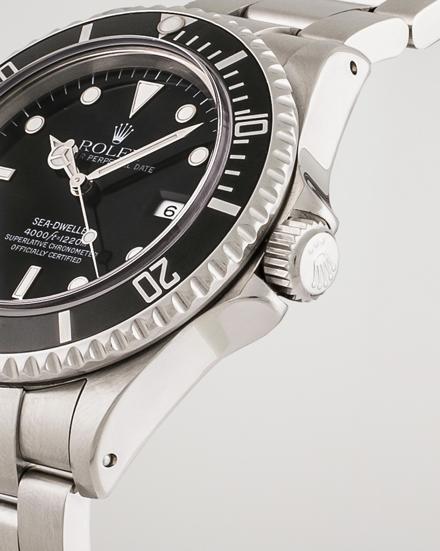 Homme | Pre-Owned & Vintage Watches | Rolex Pre-Owned | Sea Dweller 16600 Oyster Perpetual Steel Black Steel Black