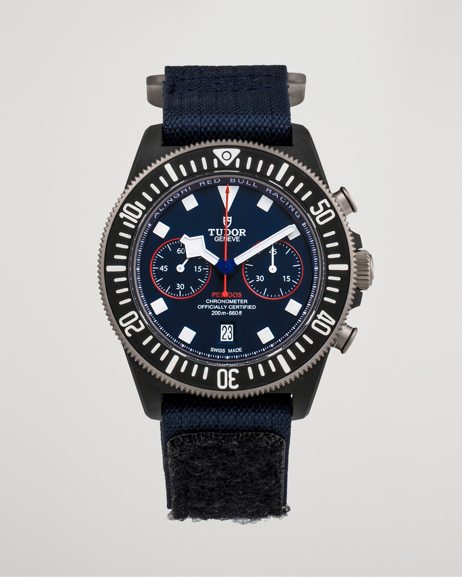 Homme | Tudor Pre-Owned  FXD Chrono Alinghi Red Bull Racing Steel Blue | Tudor Pre-Owned | FXD Chrono Alinghi Red Bull Racing Steel Blue
