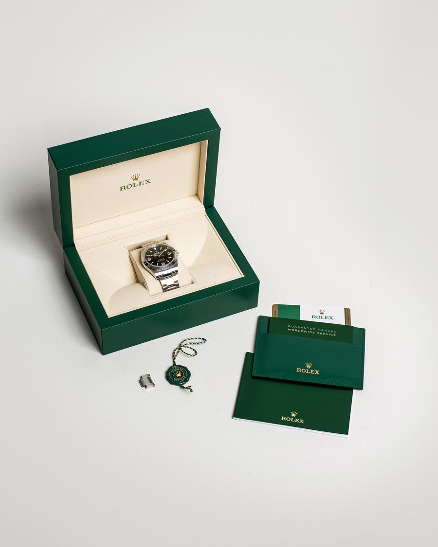 Homme | Rolex Pre-Owned Explorer 39mm 214270 Steel Black | Rolex Pre-Owned | Explorer 39mm 214270 Steel Black