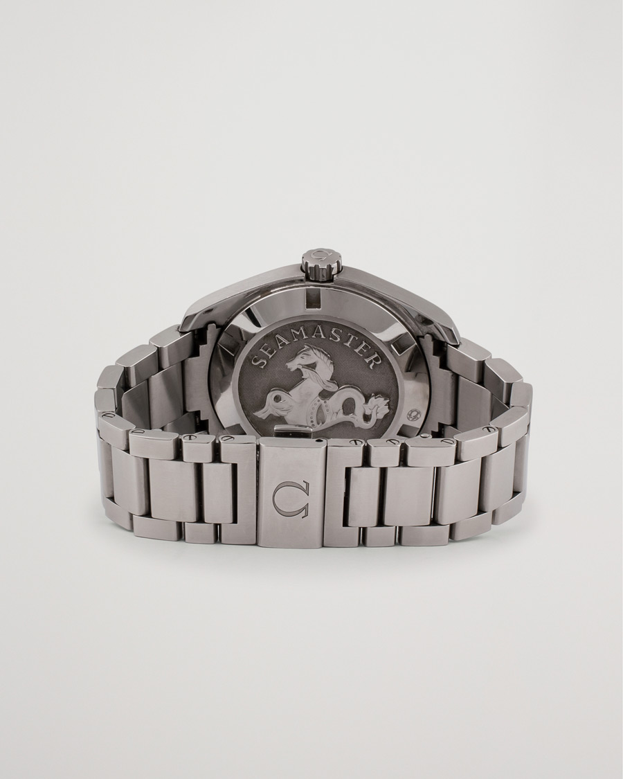 Homme | Omega Pre-Owned Seamaster Aqua Terra Steel White | Omega Pre-Owned | Seamaster Aqua Terra Steel White