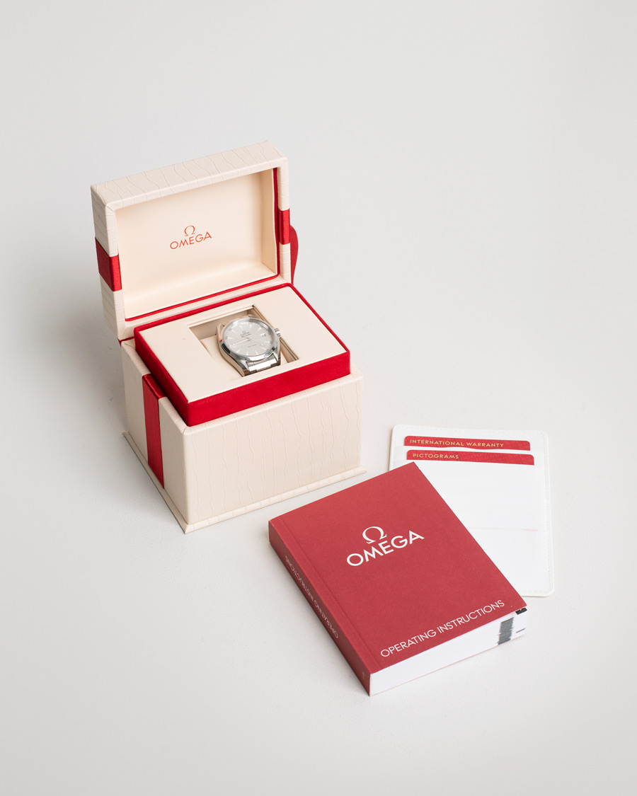 Homme | Omega Pre-Owned Seamaster Aqua Terra Steel White | Omega Pre-Owned | Seamaster Aqua Terra Steel White