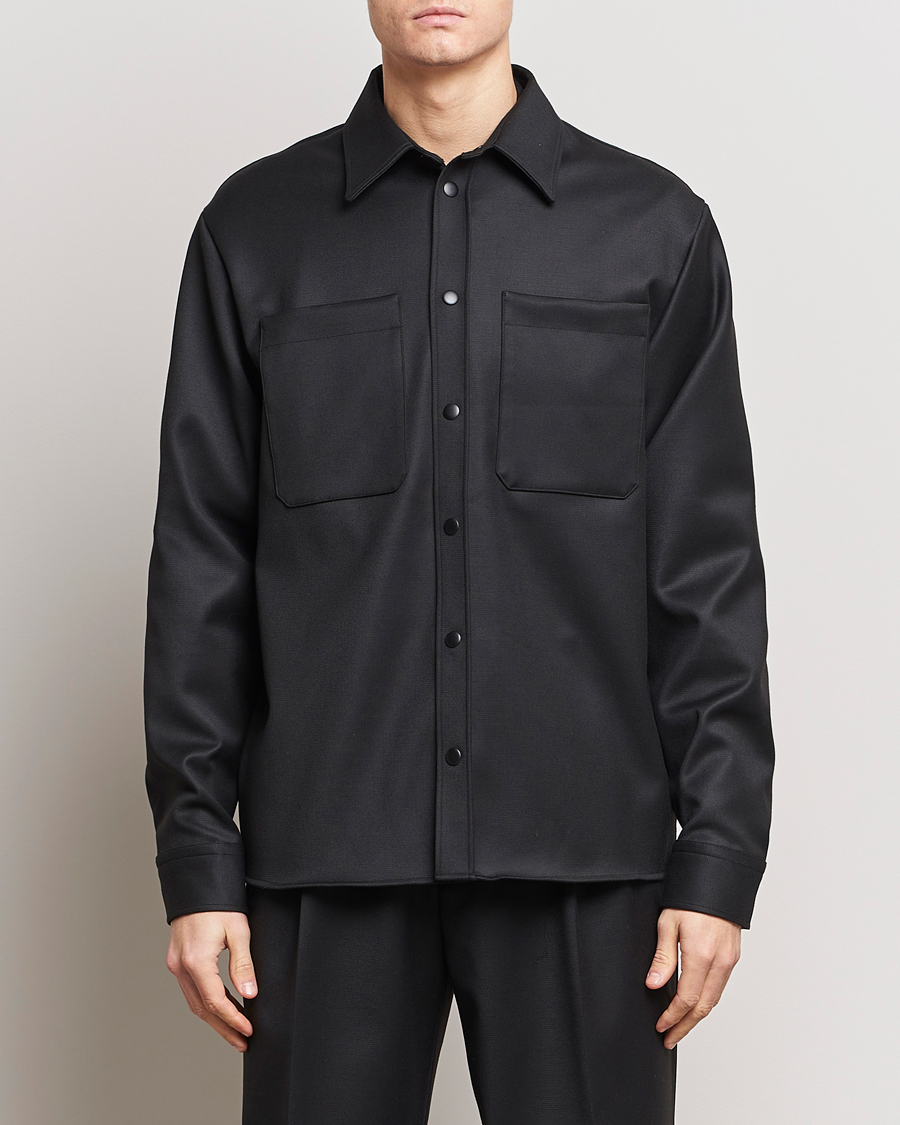 Homme | Manteaux Et Vestes | J.Lindeberg | Coen Double Face Overshirt Black