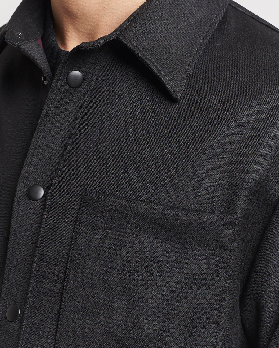 Homme | Manteaux Et Vestes | J.Lindeberg | Coen Double Face Overshirt Black