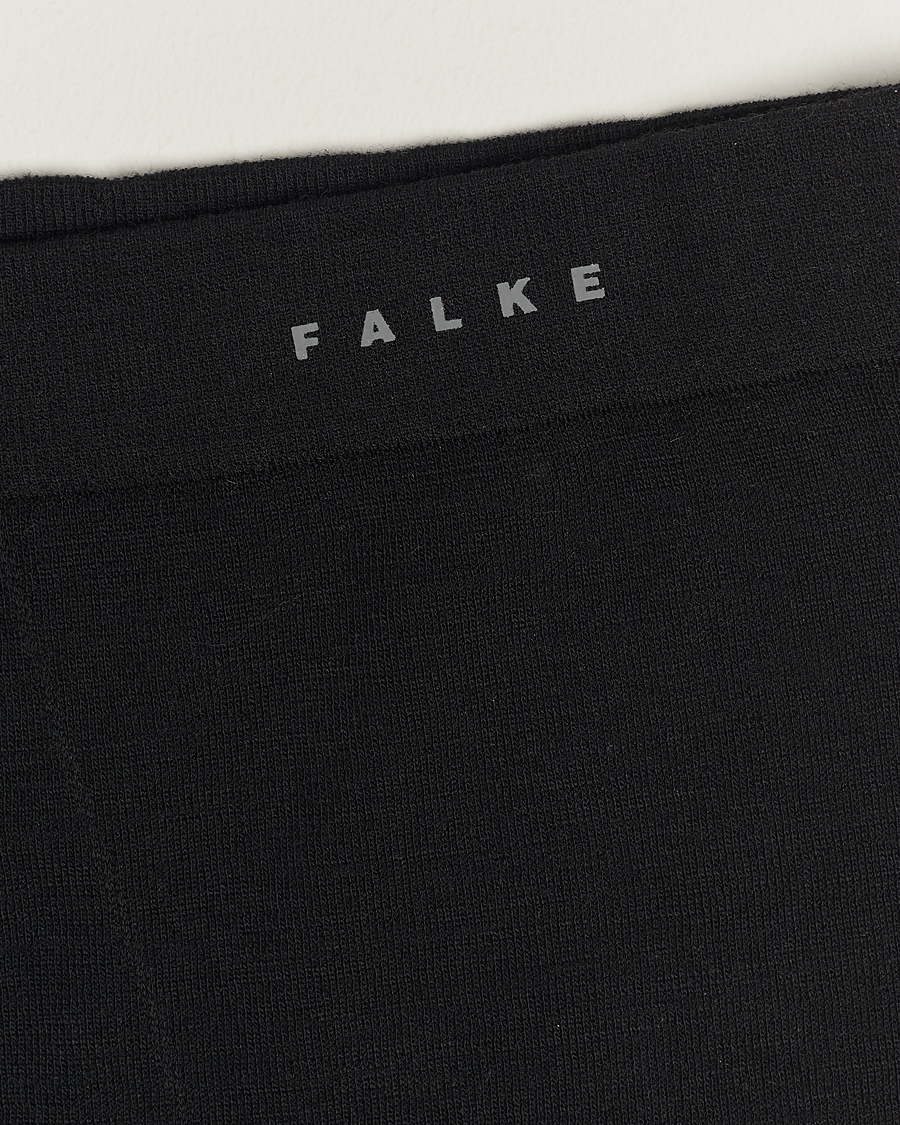 Homme | Pantalons | Falke | Sport 3/4 Tights Wool Tech Light Black