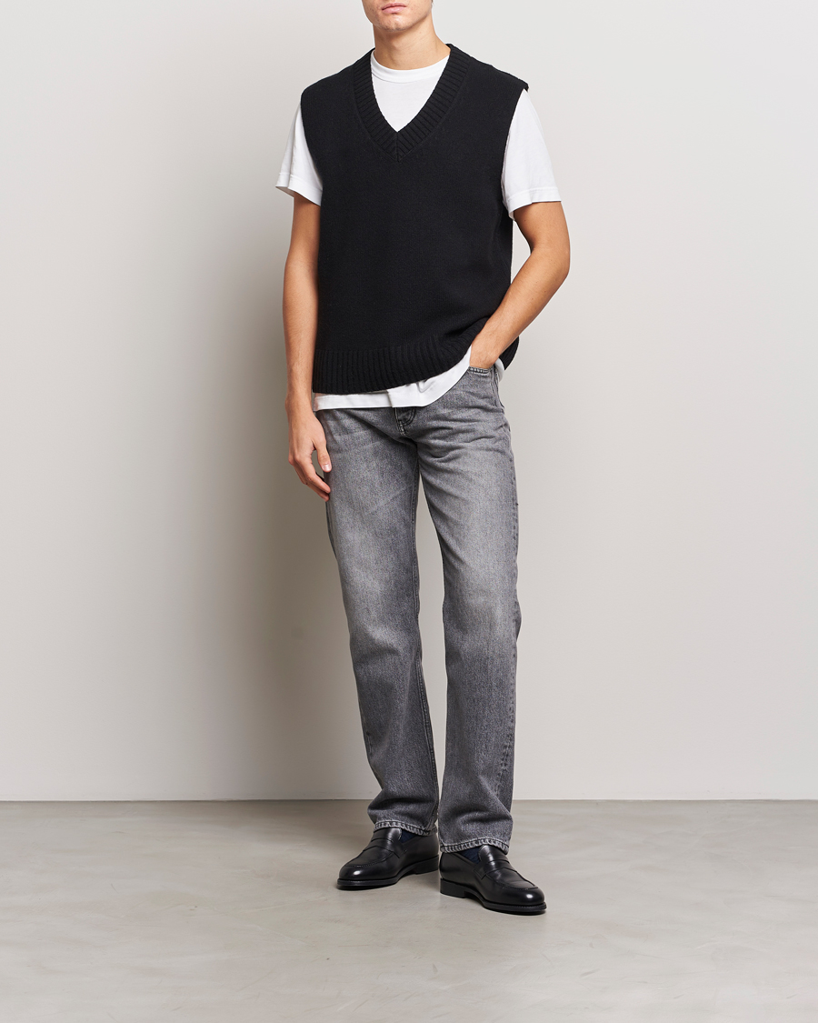 Homme | Pulls Et Tricots | A Day's March | Wigtown Lambswool Vest Black