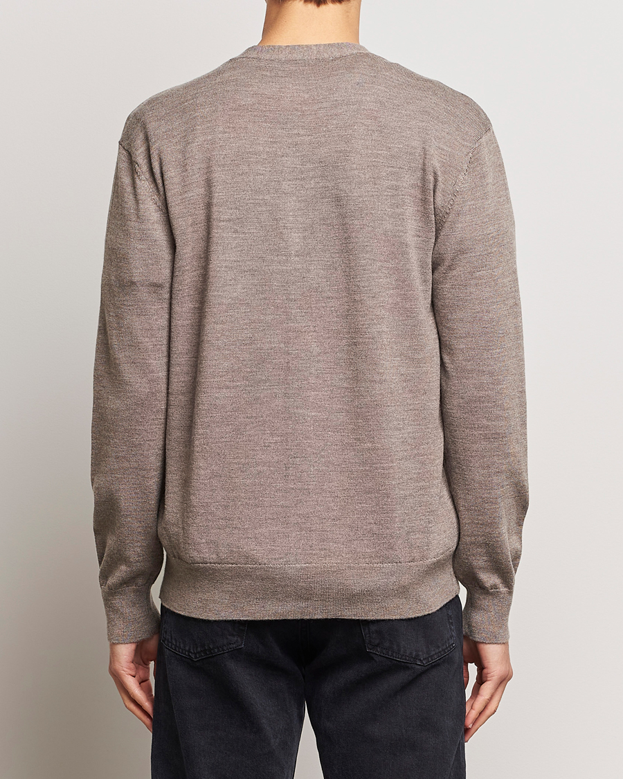 Homme | Pulls Et Tricots | A Day's March | Oca Merino Cardigan Taupe Melange