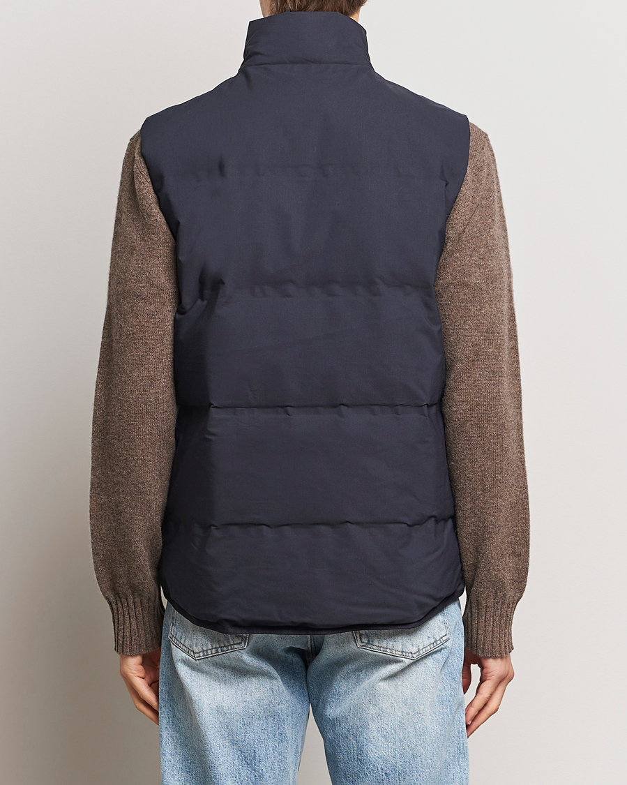 Homme | Manteaux Et Vestes | A Day's March | Alford Puffer Vest Navy