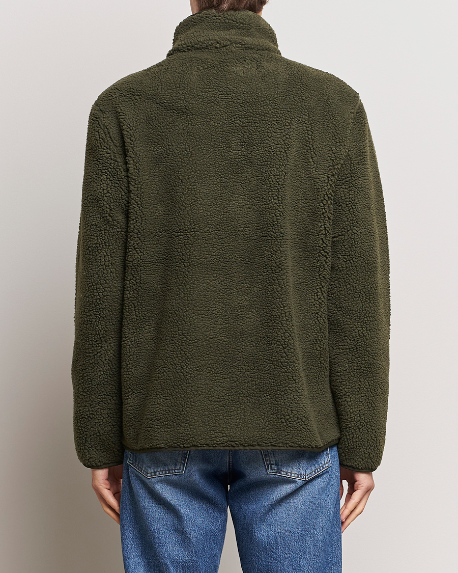 Homme | Pulls Et Tricots | A Day's March | Tone Pile Fleece Jacket Deep Green