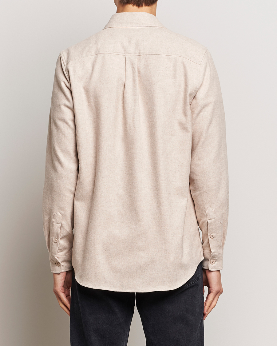 Homme | Chemises | A Day's March | Redhill Heavy Flanell Shirt Sand