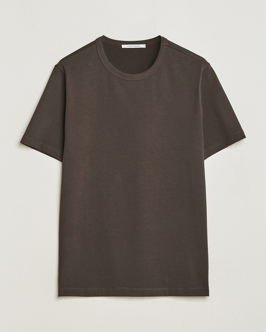 Homme | T-shirts | A Day's March | Heavy Tee Chocolate