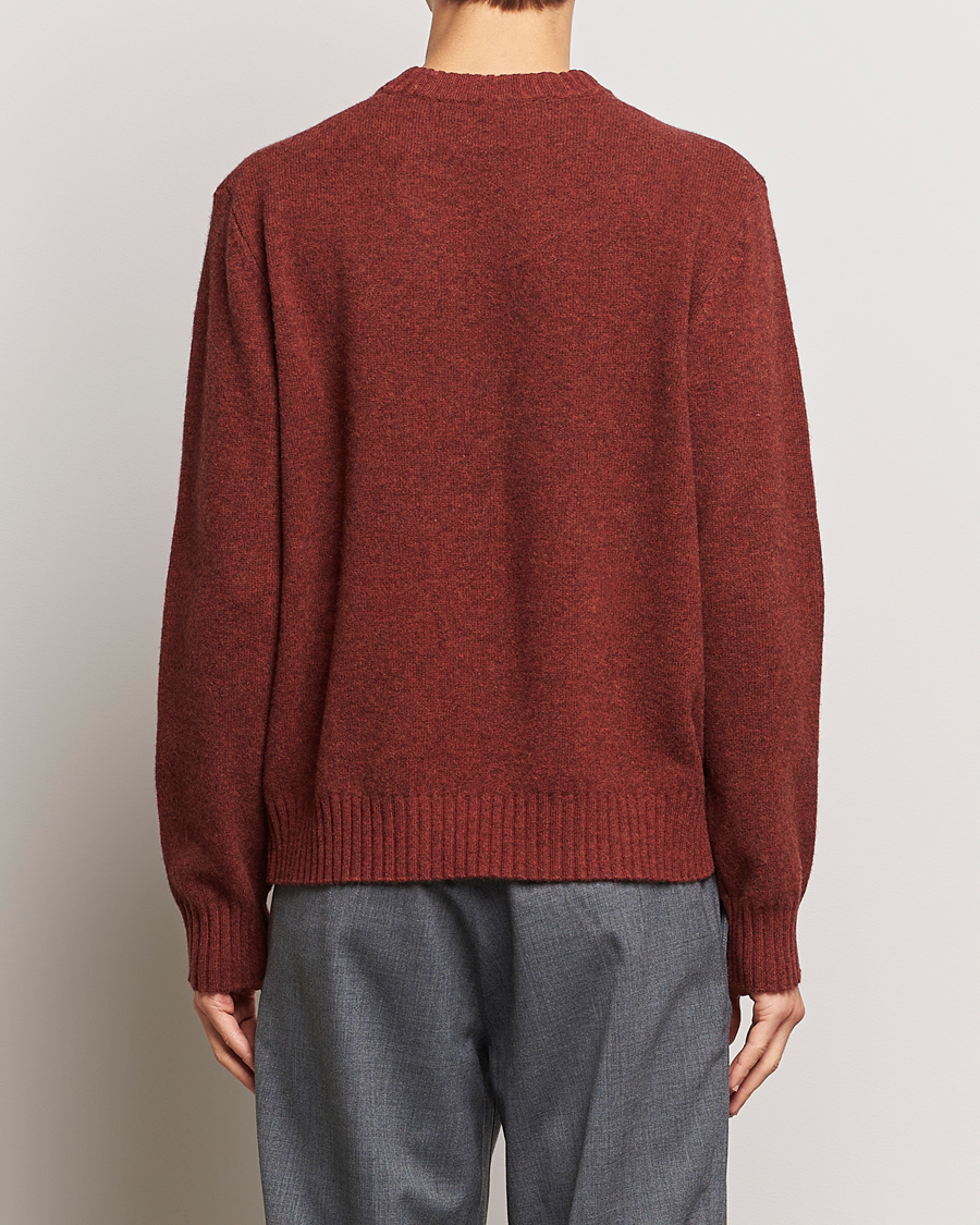 Homme | Pulls Et Tricots | A Day's March | Marlow Lambswool Crew Zinfandel