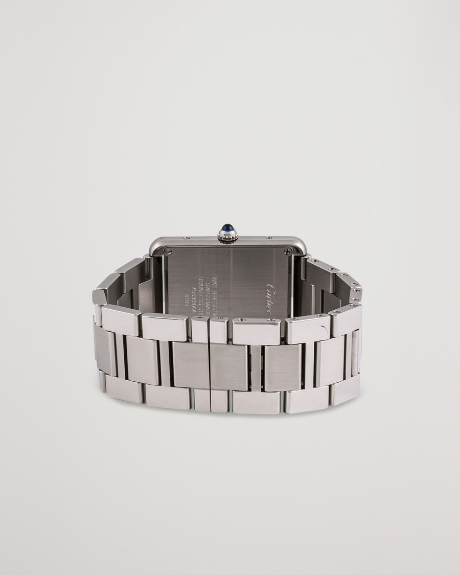 Homme | Cartier Pre-Owned Tank Solo Large W5200014 Steel White | Cartier Pre-Owned | Tank Solo Large W5200014 Steel White