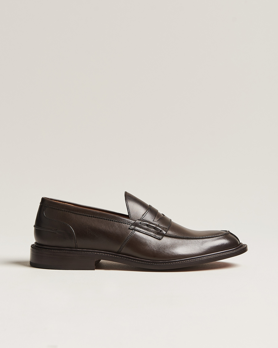 Homme | Tricker's James Penny Loafers Espresso Calf | Tricker's | James Penny Loafers Espresso Calf