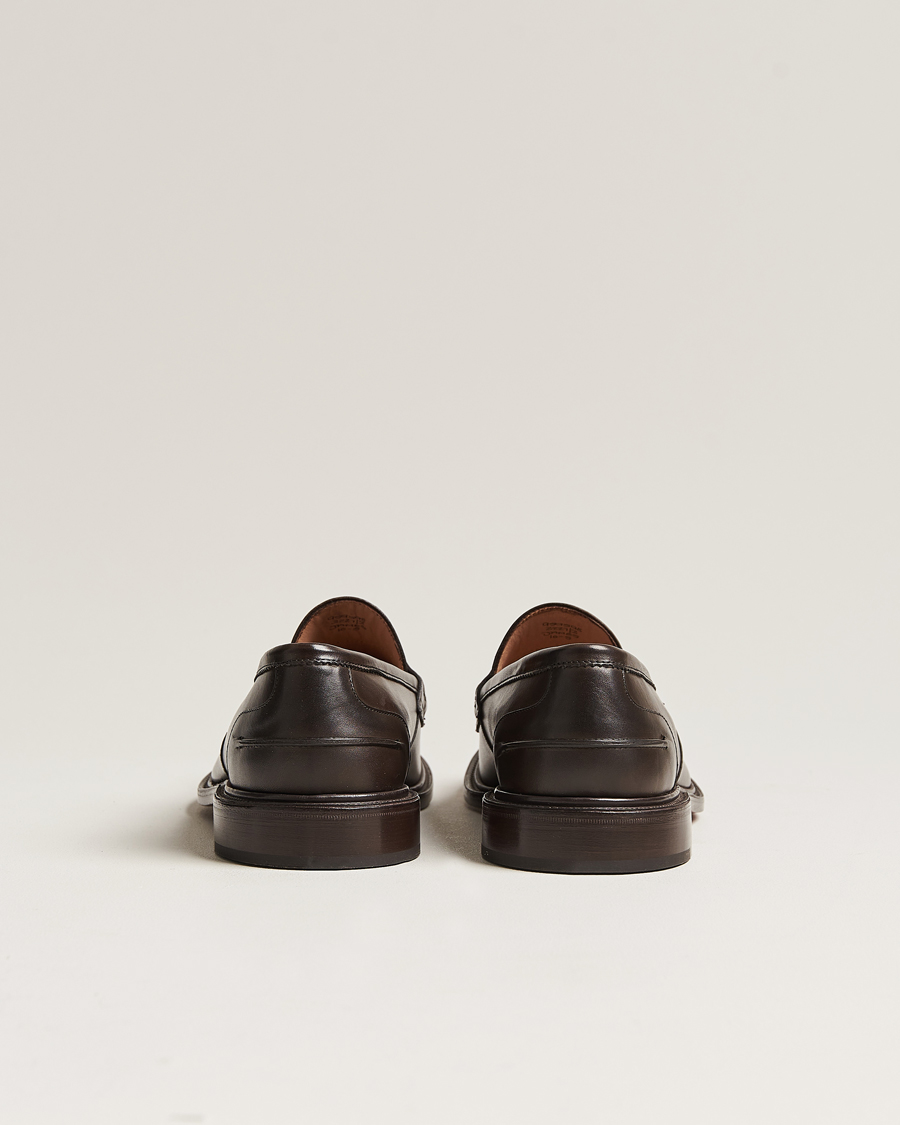 Homme | Tricker's James Penny Loafers Espresso Calf | Tricker's | James Penny Loafers Espresso Calf