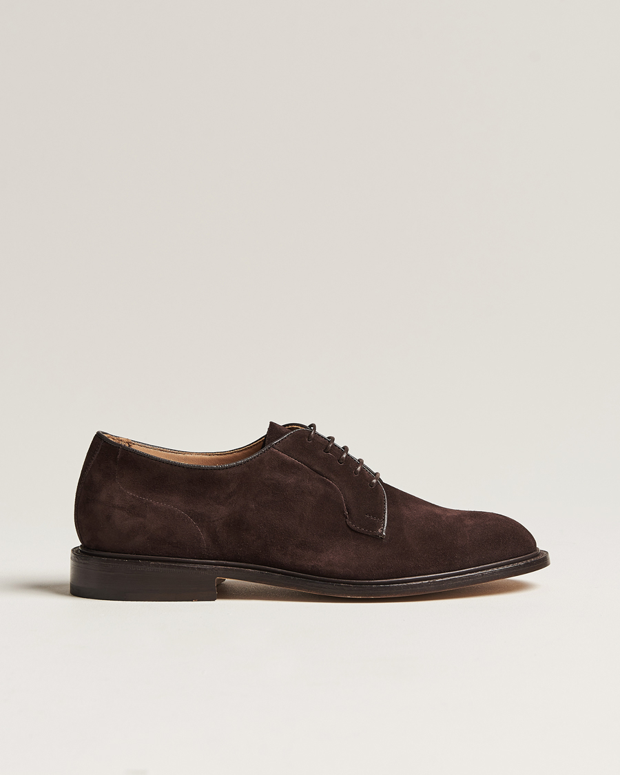 Homme | Derbies | Tricker's | Robert Derby Shoes Coffee Suede