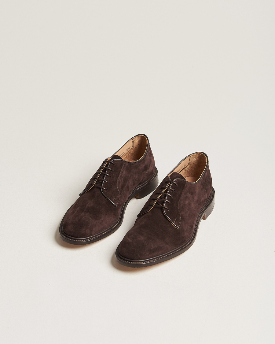 Homme | Derbies | Tricker's | Robert Derby Shoes Coffee Suede