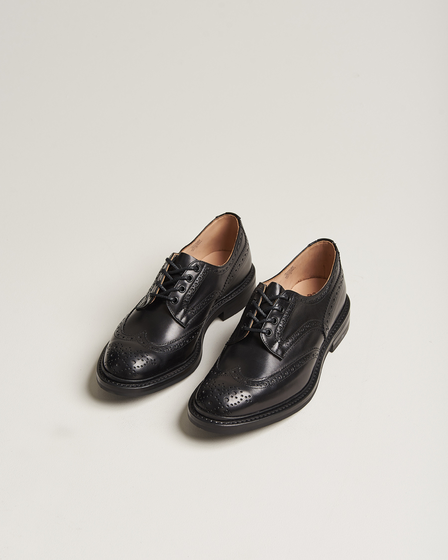 Homme | Richelieus | Tricker's | Bourton Country Brogues Black Calf