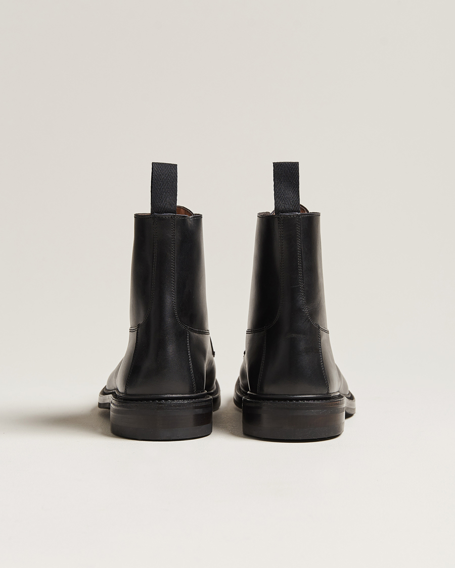 Homme | Bottes | Tricker's | Burford Dainite Country Boots Black Calf